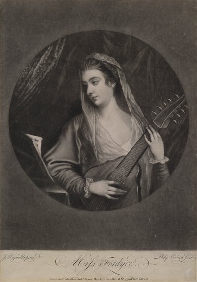 Miss Fordyce by Joshua Reynolds